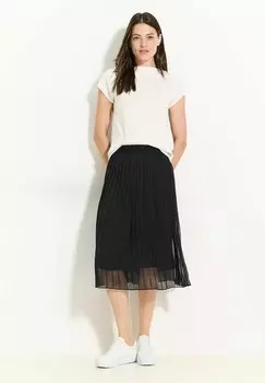Юбка А-силуэта PLISSE Cecil, черный