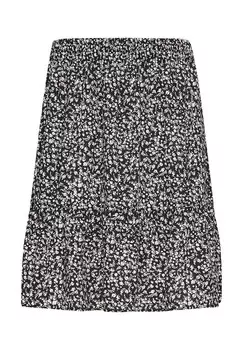 Юбка А-силуэта QS, черный