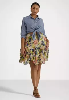 Юбка А-силуэта QUASHANDA MINI Ralph Lauren, кремовый