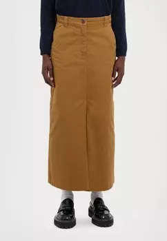 Юбка А-силуэта QUINCY WEEKEND MaxMara, коньяк