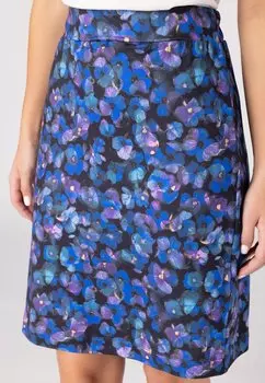Юбка А-силуэта QUIOSQUE, синий