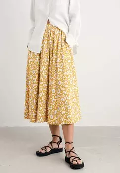 Юбка А-силуэта READY SAIL Seasalt Cornwall, желтый