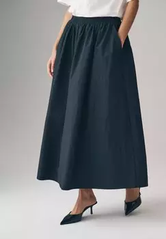 Юбка А-силуэта REGULAR FIT - 2 PACK FULL MIDI THE SET, черный