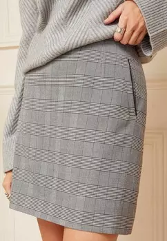 Юбка А-силуэта REGULAR FIT Love & Roses, серый