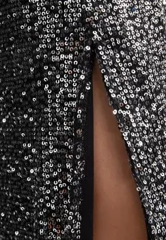 Юбка А-силуэта ROCK SOLEASI Big Star, серебристый