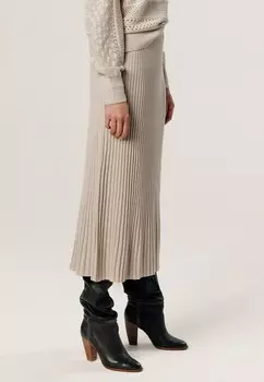 Юбка А-силуэта Rodier, бежевый