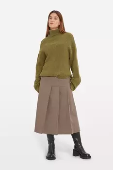 Юбка А-силуэта ROSE SKIRT Envii, оливковый