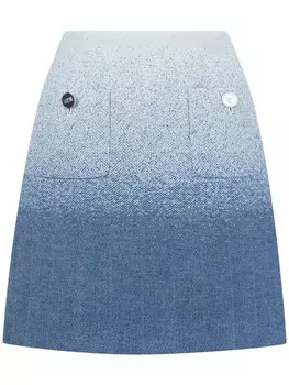 Юбка А-силуэта с эффектом градиента Ports 1961, синий