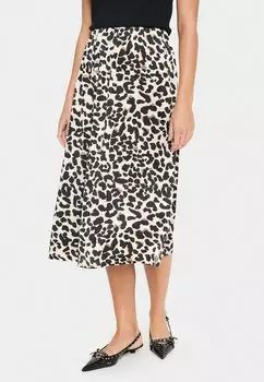 Юбка А-силуэта Saint Tropez, коричневый