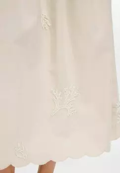 Юбка А-силуэта Selected Femme, кремовый