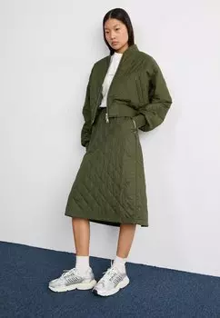 Юбка А-силуэта SELMA SKIRT Carhartt WIP, темно-зеленый