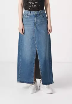 Юбка А-силуэта SKIRT GAP, цвет Medium Wash