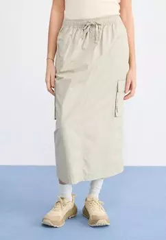 Юбка А-силуэта SKIRT Santa Cruz, серебристый