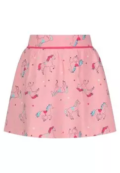Юбка А-силуэта SKORT SPRING BLOOM Salt and Pepper, цвет pink