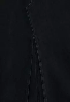 Юбка А-силуэта SOLE Mango, черный деним