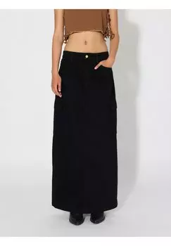 Юбка А-силуэта SOMETHINGNEW, черный