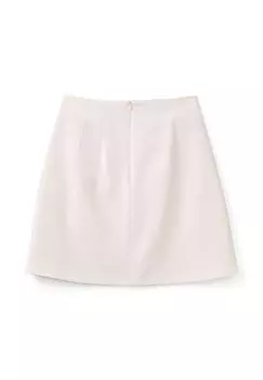 Юбка А-силуэта STRETCH BLEND United Colors of Benetton, розовый