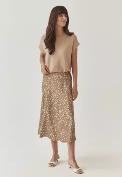 Юбка А-силуэта TATUUM, бежевый