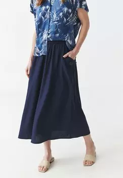 Юбка А-силуэта TATUUM, темно-синий