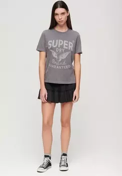 Юбка А-силуэта TIERED Superdry, черный