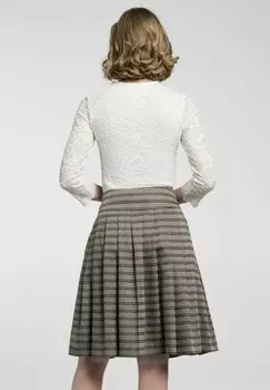 Юбка А-силуэта TRACHTEN BABETTE Spieth & Wensky, серо-коричневый