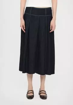 Юбка А-силуэта TRENTO MAX&Co., синий