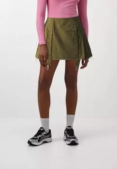 Юбка А-силуэта TRIGGER SKIRT The Ragged Priest, хаки