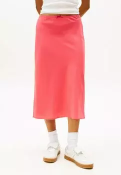 Юбка А-силуэта TRIM MIDI Tommy Jeans, розовый