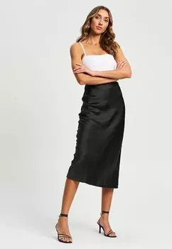 Юбка А-силуэта TUSSAH, черный