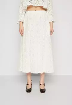 Юбка А-силуэта VANILLA MIDI SKIRT Sister Jane, белый