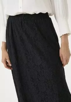 Юбка А-силуэта VANULLA Cream, черный