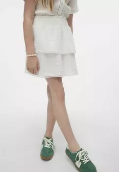 Юбка А-силуэта VERO MODA Girl, белый