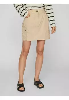 Юбка А-силуэта VILA, песочный
