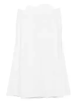 Юбка А-силуэта Vince, белый