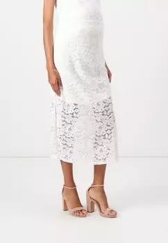 Юбка А-силуэта VMMHONEY SKIRT Vero Moda Maternity, белый