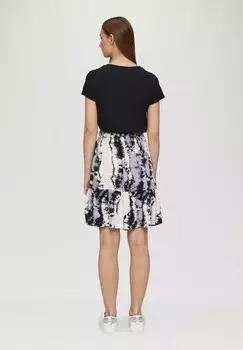 Юбка А-силуэта VOLANT QS, светло-серый