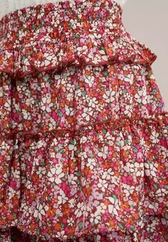 Юбка А-силуэта WE Fashion, разноцветный