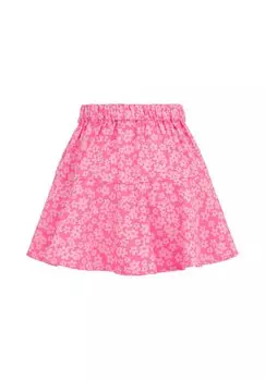 Юбка А-силуэта WE Fashion, светло-красная