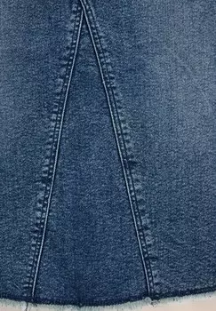 Юбка А-силуэта WE Fashion, темно-синий