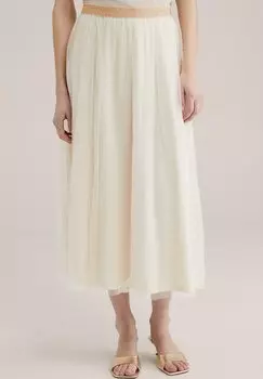 Юбка А-силуэта WE Fashion, золотистый