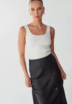 Юбка А-силуэта WILLA, черный