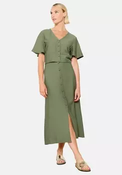 Юбка А-силуэта WITH BUTTONS LolaLiza, хаки