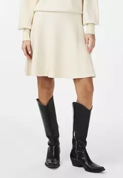 Юбка А-силуэта YASFONNY SKIRT YAS, бежевый