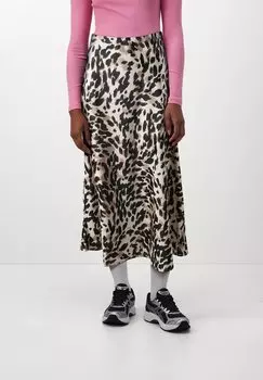 Юбка А-силуэта YASPELLA MIDI SKIRT, цвет black