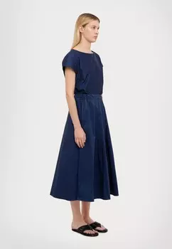 Юбка А-силуэта ZARDA WEEKEND MaxMara, темно-синий