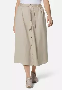 Юбка А-силуэта ZAUBERHAFTER GOLDNER, серо-коричневый