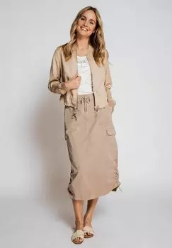 Юбка А-силуэта Zhrill, коричневый