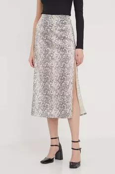 Юбка Abercrombie & Fitch, бежевый