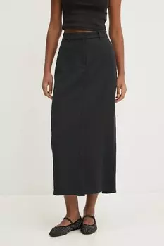 Юбка Abercrombie & Fitch, черный