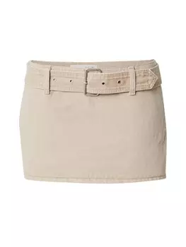 Юбка Abercrombie & Fitch, серый